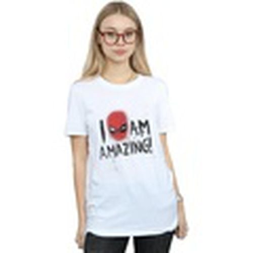 Camiseta manga larga I Am Amazing para mujer - Marvel - Modalova