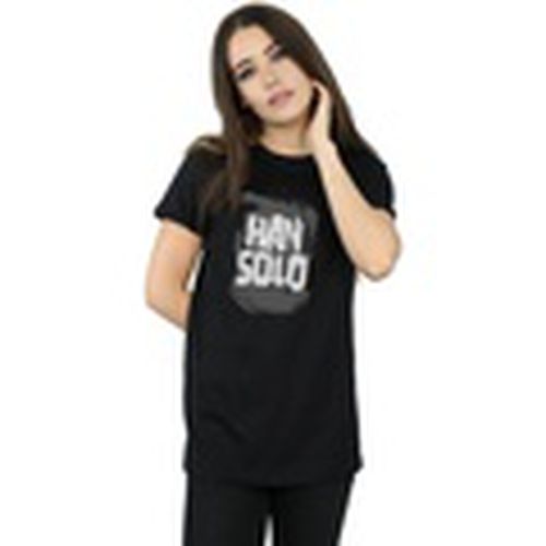 Camiseta manga larga Han Solo Text para mujer - Disney - Modalova