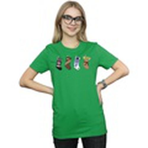 Camiseta manga larga Christmas Stockings para mujer - Disney - Modalova