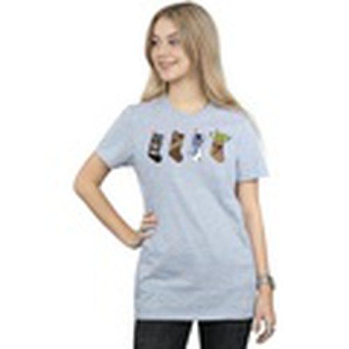 Camiseta manga larga Christmas Stockings para mujer - Disney - Modalova