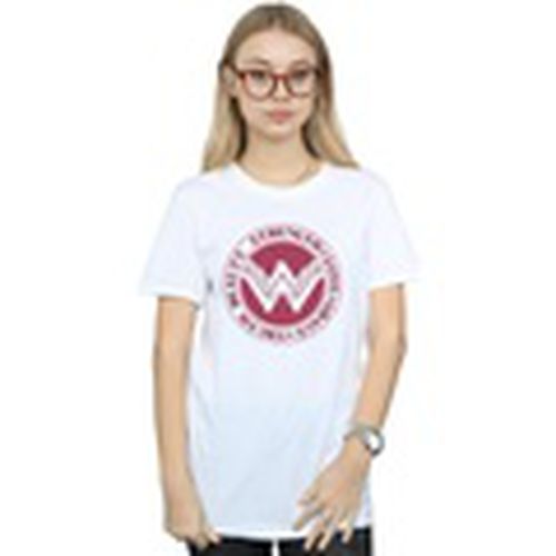 Camiseta manga larga Beauty Strength Love para mujer - Dc Comics - Modalova