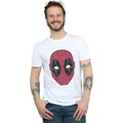 Camiseta manga larga Deadpool Head Of Roses para hombre - Marvel - Modalova