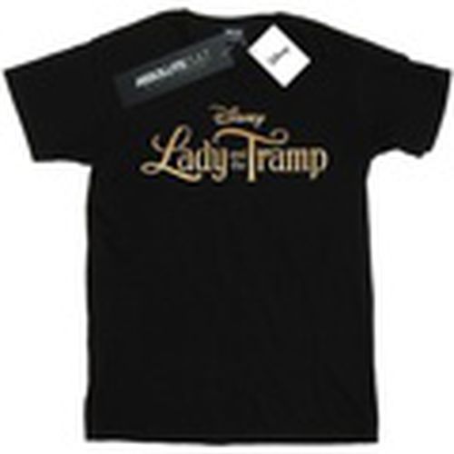 Camiseta manga larga Lady And The Tramp Classic Logo para hombre - Disney - Modalova