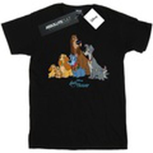 Camiseta manga larga Lady And The Tramp Classic Group para hombre - Disney - Modalova