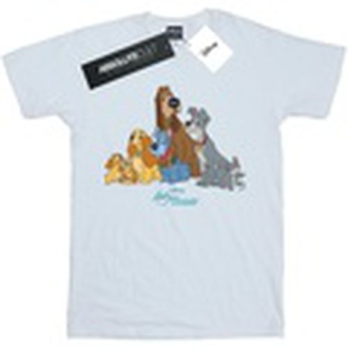 Camiseta manga larga Lady And The Tramp Classic Group para hombre - Disney - Modalova