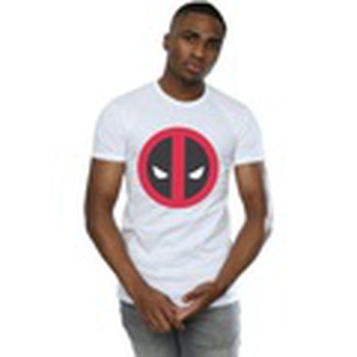 Camiseta manga larga Deadpool Large Clean Logo para hombre - Marvel - Modalova