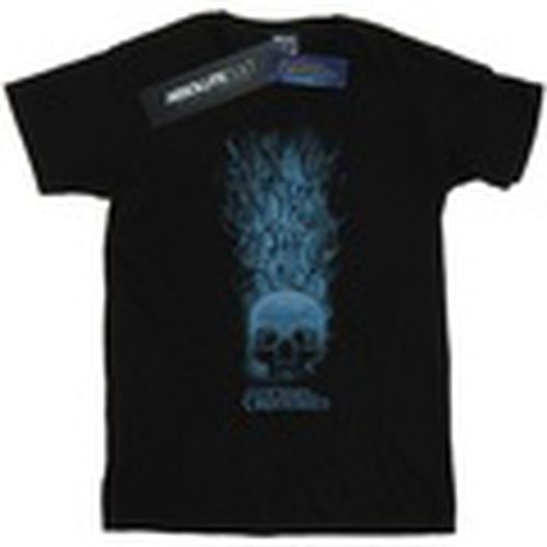 Camiseta manga larga The Crimes Of Grindelwald Skull Smoke para hombre - Fantastic Beasts - Modalova