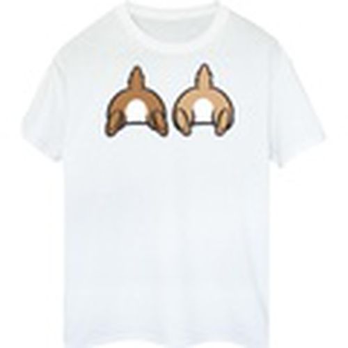 Camiseta manga larga Chip N Dale Backside Breast Print para mujer - Disney - Modalova