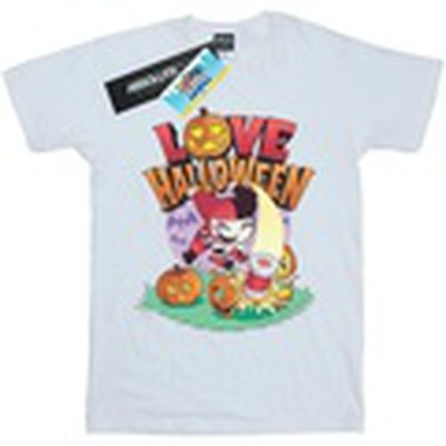 Camiseta manga larga Super Friends Harley Quinn Love Halloween para mujer - Dc Comics - Modalova