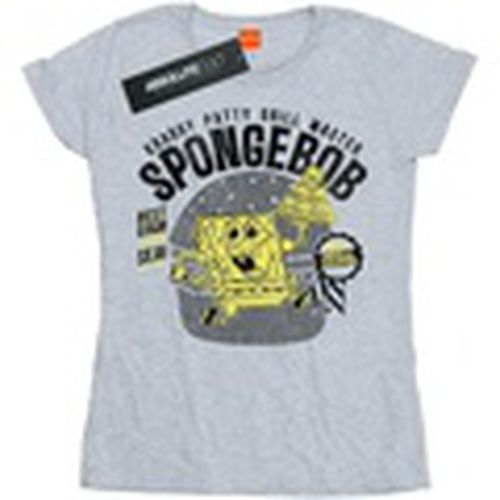 Camiseta manga larga Krabby Patty para mujer - Spongebob Squarepants - Modalova
