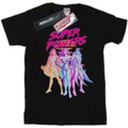 Camiseta manga larga Super Powers Neon Tropics para hombre - Dc Comics - Modalova