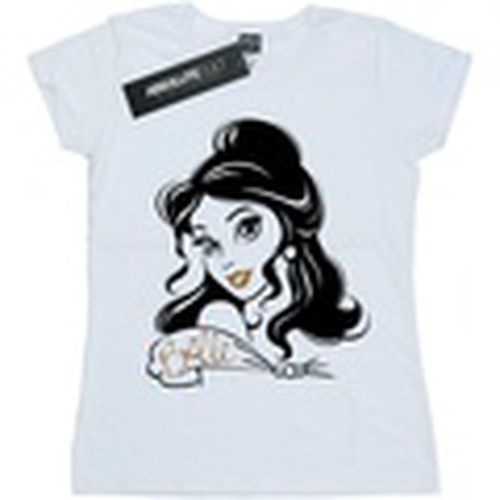 Camiseta manga larga Belle Sparkle para mujer - Disney - Modalova