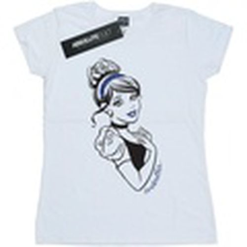 Camiseta manga larga Cinderella Glitter para mujer - Disney - Modalova