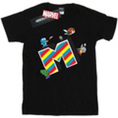 Camiseta manga larga M Is For para hombre - Marvel - Modalova