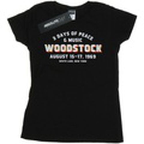 Camiseta manga larga Varsity 1969 para mujer - Woodstock - Modalova
