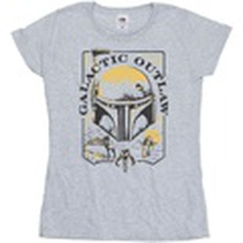 Camiseta manga larga Galactic Outlaw para mujer - Star Wars: The Book Of Boba Fett - Modalova