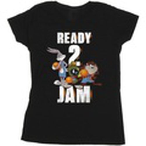 Camiseta manga larga Ready 2 Jam para mujer - Space Jam: A New Legacy - Modalova