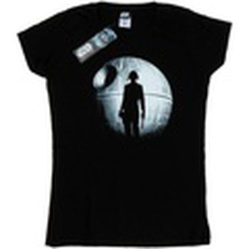 Camiseta manga larga Rogue One Death Star Jyn Silhouette para mujer - Disney - Modalova