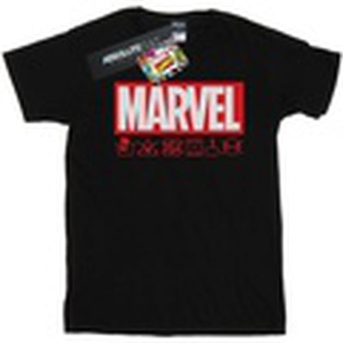 Camiseta manga larga Wash Care para mujer - Marvel - Modalova