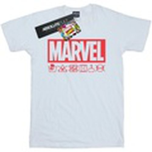 Camiseta manga larga Logo Wash Care para mujer - Marvel - Modalova