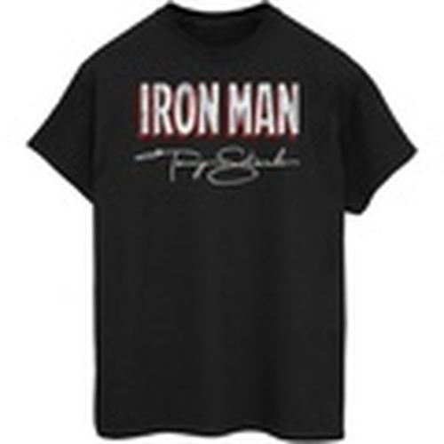 Camiseta AKA Tony Stark para mujer - Marvel - Modalova