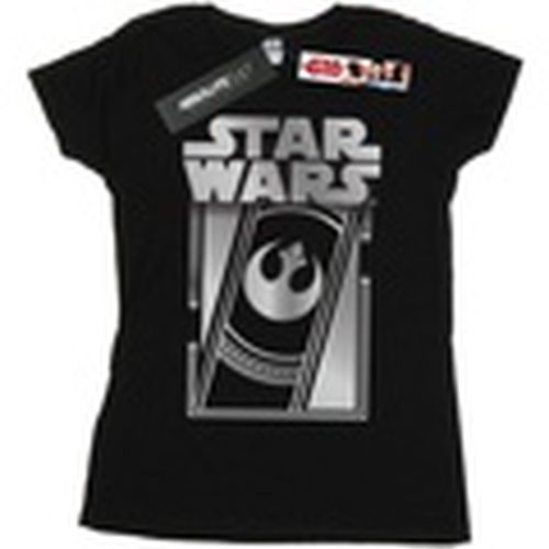 Camiseta manga larga The Last Jedi Frame Metallic para mujer - Disney - Modalova