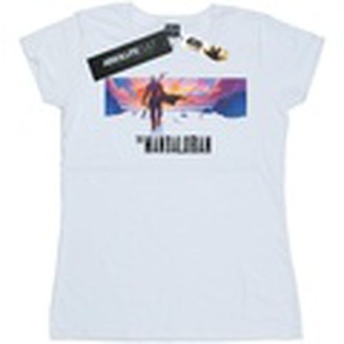 Camiseta manga larga The Mandalorian Landscape para mujer - Disney - Modalova