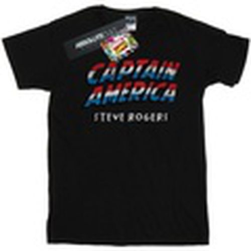 Camiseta manga larga Captain America AKA Steve Rogers para mujer - Marvel - Modalova
