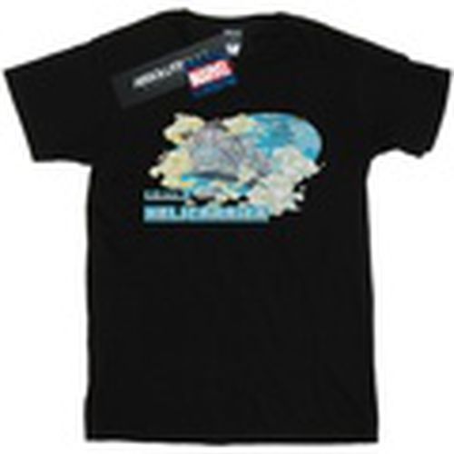 Camiseta manga larga S.H.I.E.L.D. Hellicarrier Protecting The Skies para mujer - Marvel - Modalova