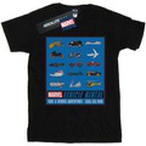 Camiseta manga larga Vehicle Rentals para mujer - Marvel - Modalova