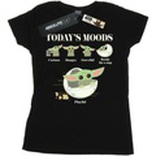 Camiseta manga larga The Mandalorian The Child Moods para mujer - Disney - Modalova