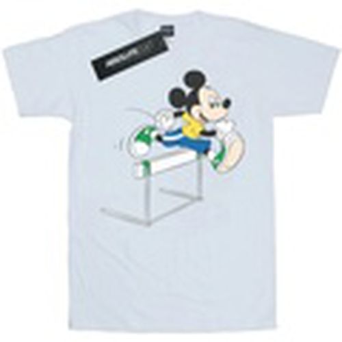 Camiseta manga larga Mickey Mouse Hurdles para mujer - Disney - Modalova