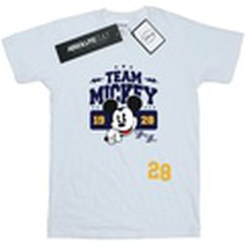Camiseta manga larga Mickey Mouse Team Mickey para mujer - Disney - Modalova