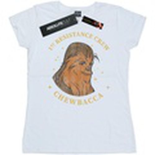 Camiseta manga larga Star Wars The Rise Of Skywalker Chewbacca First Resistance Crew para mujer - Star Wars: The Rise Of Skywalker - Modalova