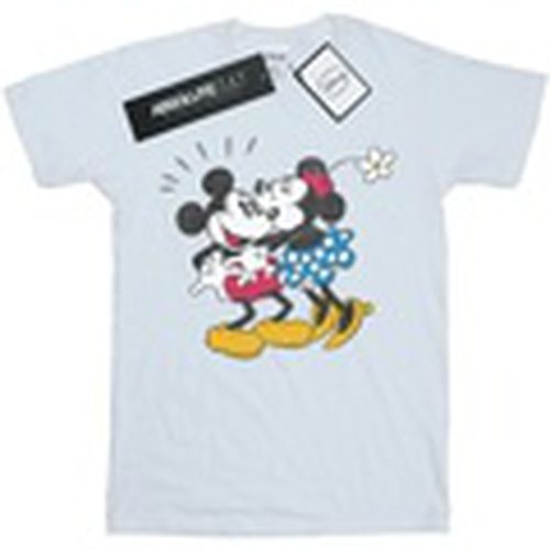 Camiseta manga larga Mickey Mouse Mickey And Minnie Kiss para hombre - Disney - Modalova