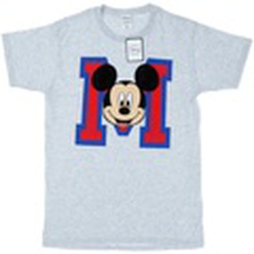 Camiseta manga larga Mickey Mouse M Face para hombre - Disney - Modalova