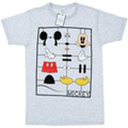 Camiseta manga larga Mickey Mouse Construction Kit para hombre - Disney - Modalova
