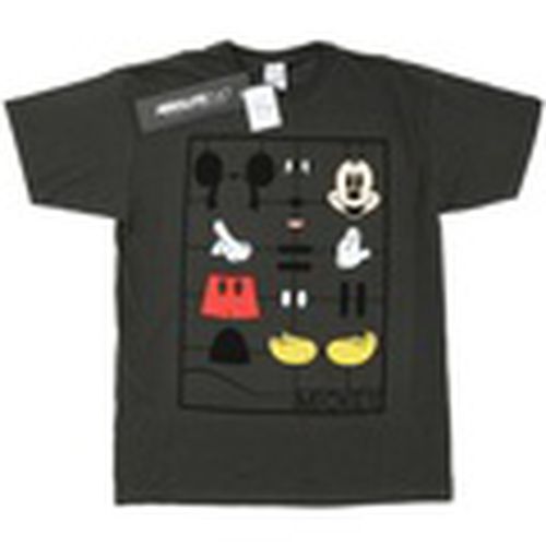 Camiseta manga larga Mickey Mouse Construction Kit para hombre - Disney - Modalova