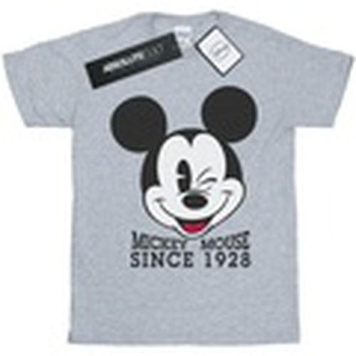 Camiseta manga larga Mickey Mouse Since 1928 para hombre - Disney - Modalova