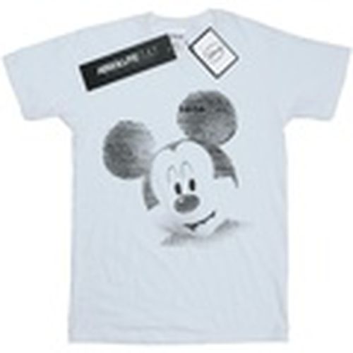 Camiseta manga larga Mickey Mouse Text Face para hombre - Disney - Modalova