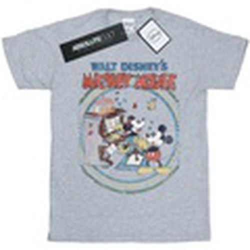 Camiseta manga larga Mickey Mouse Piano para hombre - Disney - Modalova