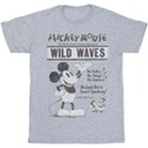 Camiseta manga larga Making Waves para hombre - Disney - Modalova