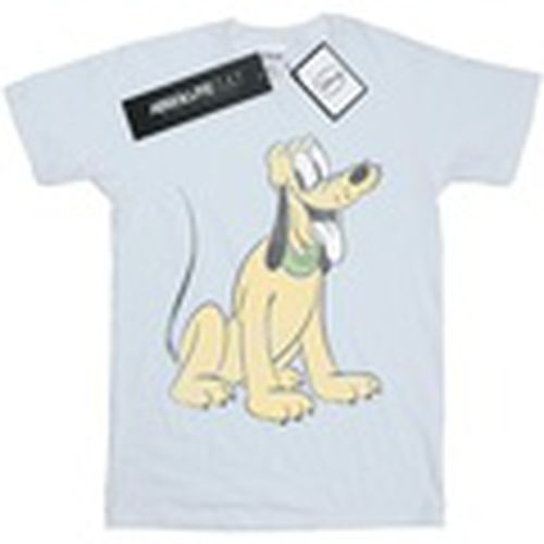 Camiseta manga larga Pluto Sitting para hombre - Disney - Modalova