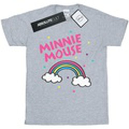 Camiseta manga larga Minnie Mouse Rainbow Dots para hombre - Disney - Modalova