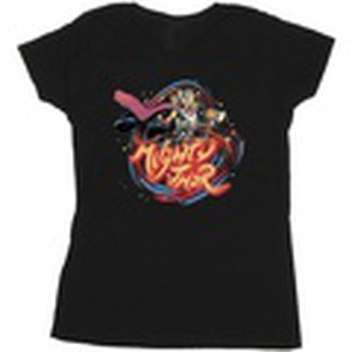 Camiseta manga larga Thor Love And Thunder Mighty Thor Swirl para mujer - Marvel - Modalova