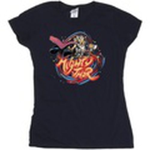 Camiseta manga larga Thor Love And Thunder Mighty Thor Swirl para mujer - Marvel - Modalova