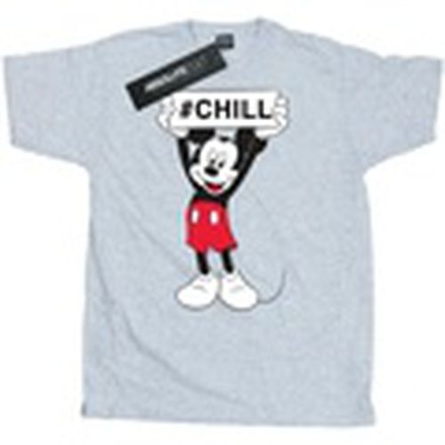 Camiseta manga larga Mickey Mouse Chill para hombre - Disney - Modalova