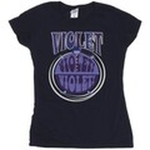 Camiseta Violet Turning Violet para mujer - Willy Wonka - Modalova