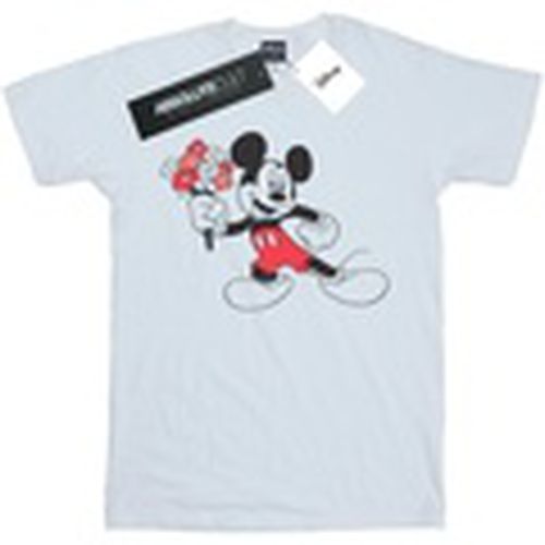 Camiseta manga larga Mickey Mouse Flowers para hombre - Disney - Modalova