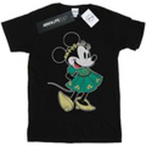 Camiseta manga larga Minnie Mouse St Patrick's Day Costume para hombre - Disney - Modalova